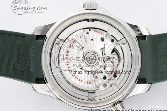 0321 Effortless Seamaster Diver 300M VSF 1:1 Best Edition Green Ceramic Green Dial on Green Rubber Strap A8800 V 7827